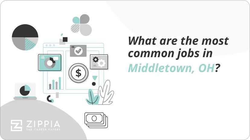What are the most common jobs in Middletown, OH?