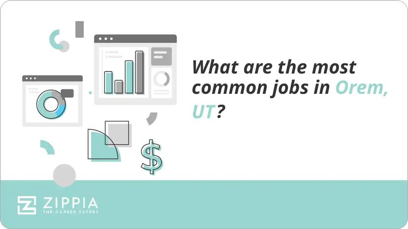 What are the most common jobs in Orem, UT?