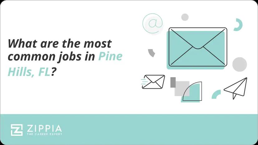 What are the most common jobs in Pine Hills, FL?