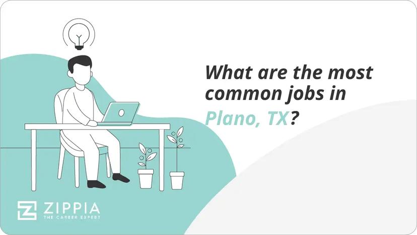 What are the most common jobs in Plano, TX?
