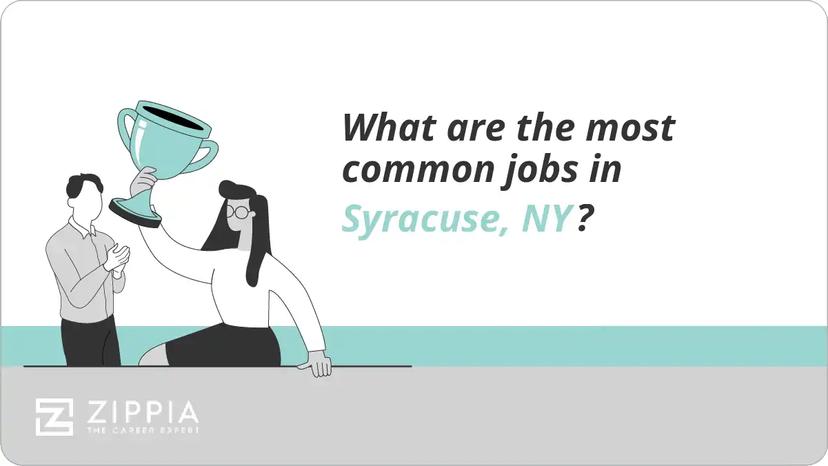What are the most common jobs in Syracuse, NY?