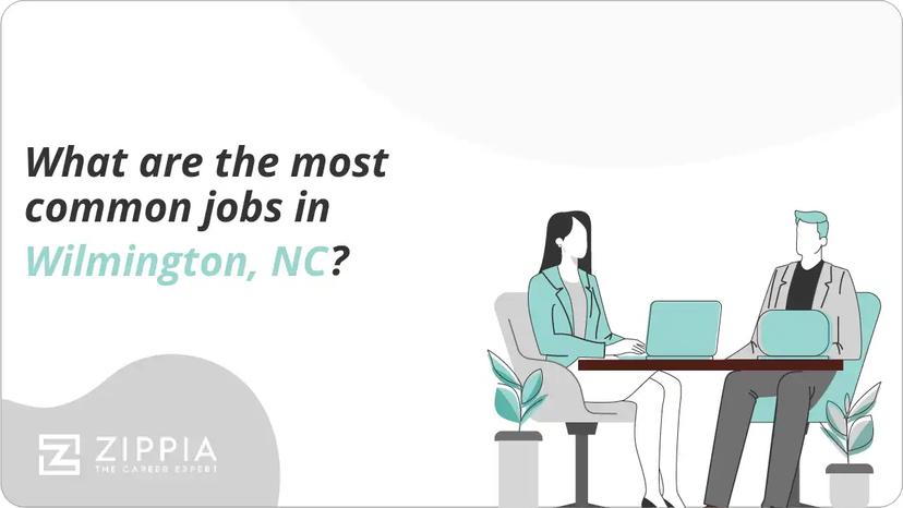 What are the most common jobs in Wilmington, NC?