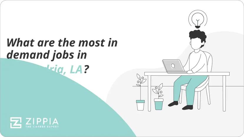 What are the most in demand jobs in Alexandria, LA?