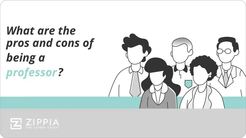 What are the pros and cons of being a professor?