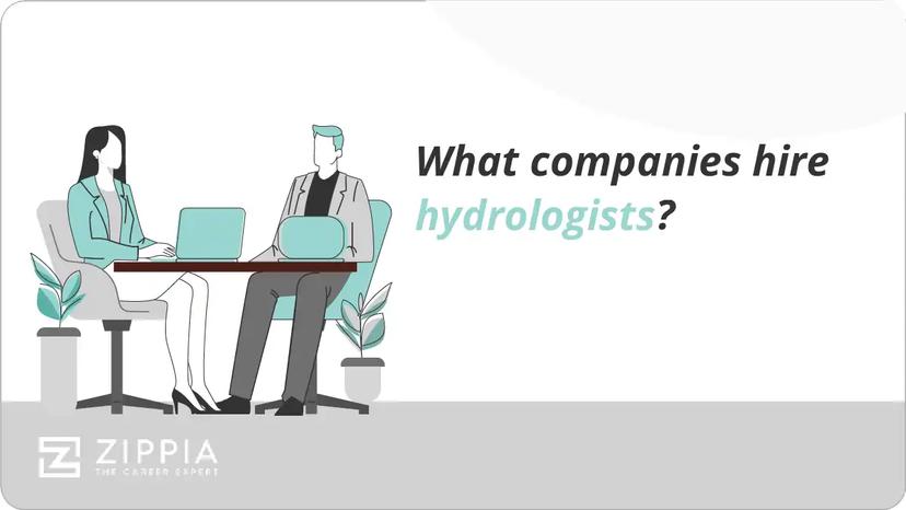 What companies hire hydrologists?