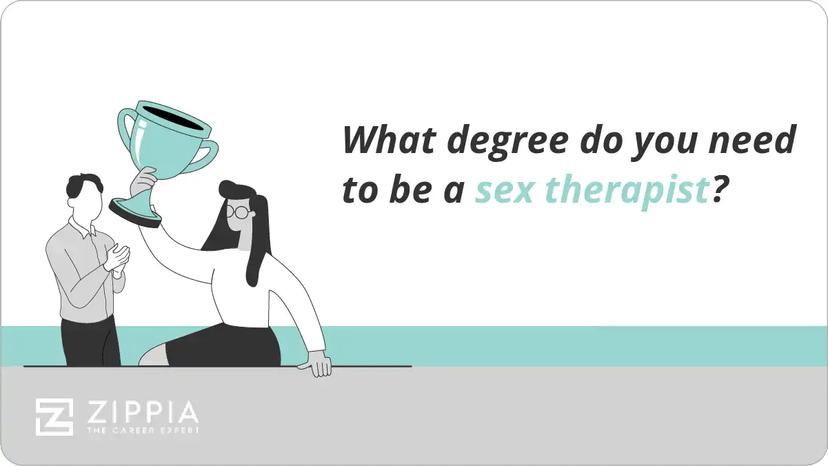 What degree do you need to be a sex therapist?