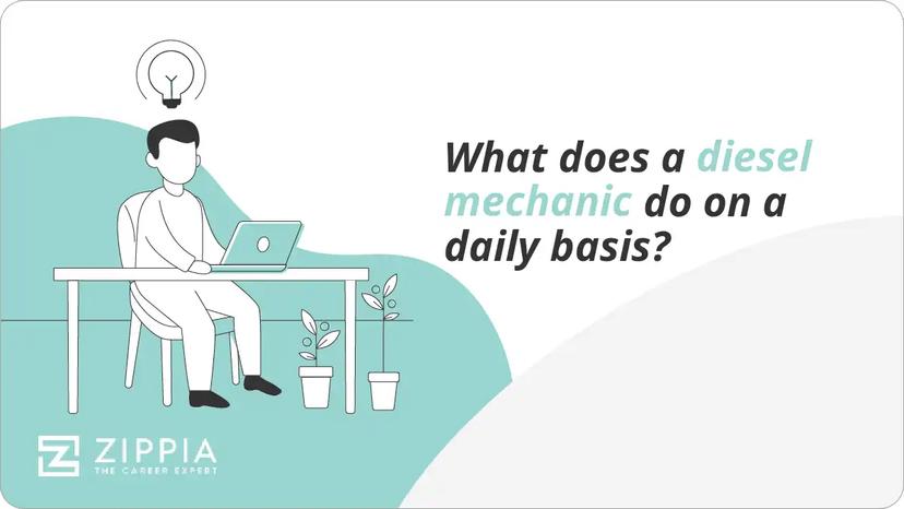 What does a diesel mechanic do on a daily basis?