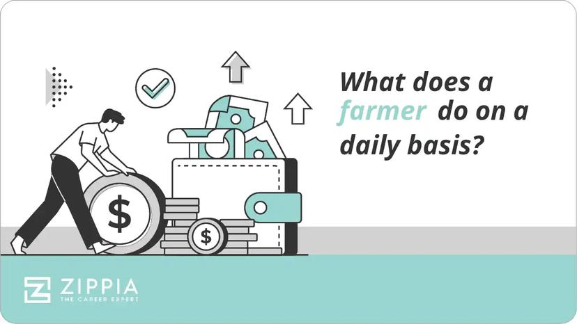 What does a farmer do on a daily basis?