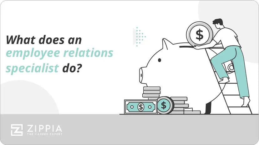 What does an employee relations specialist do?