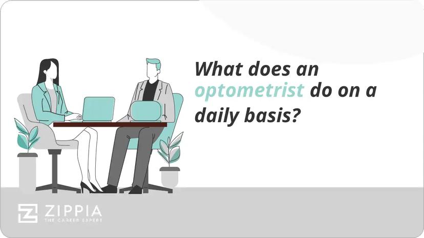 What does an optometrist do on a daily basis?