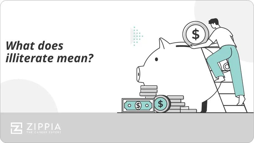 What does illiterate mean?