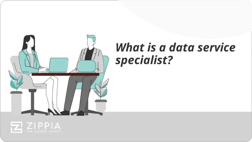 What is a data service specialist?