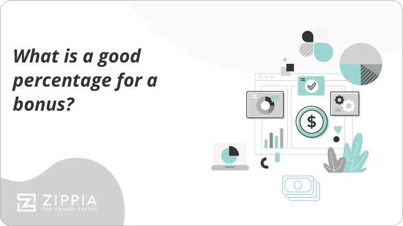 What is a good percentage for a bonus?