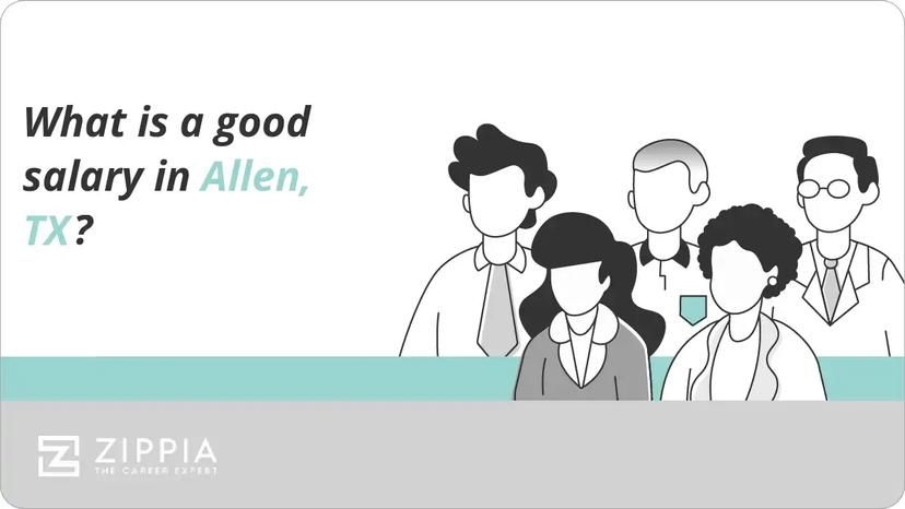 What is a good salary in Allen, TX?