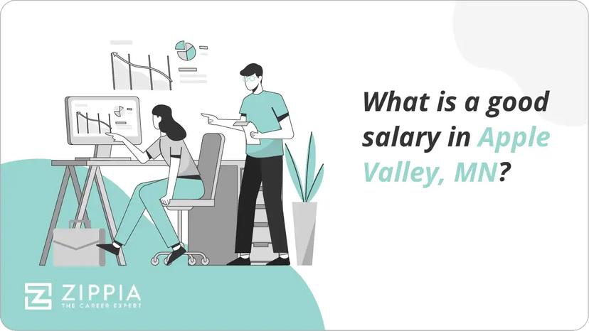 What is a good salary in Apple Valley, MN?
