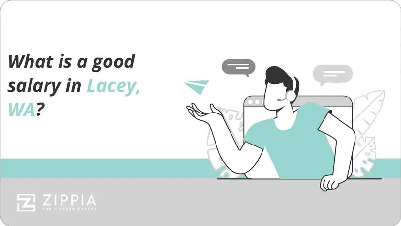 What is a good salary in Lacey, WA?
