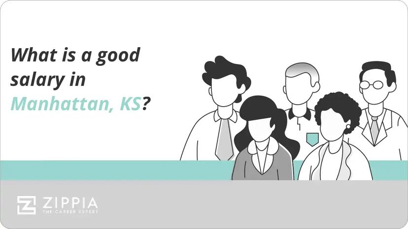 What is a good salary in Manhattan, KS?