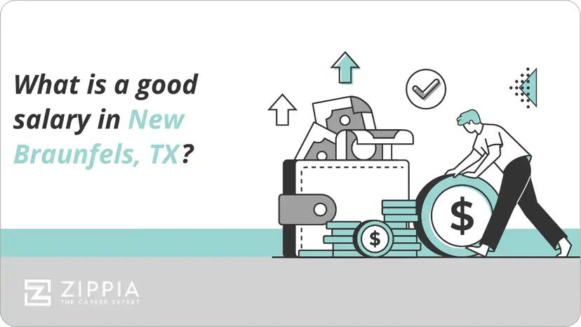 What is a good salary in New Braunfels, TX?