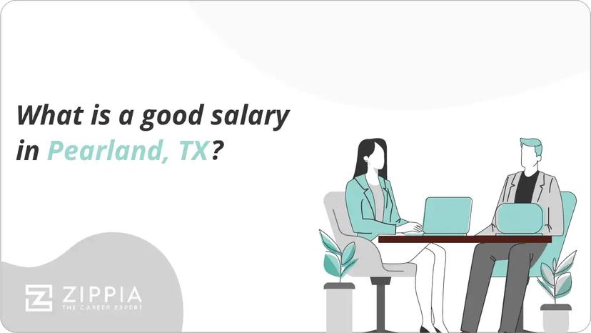 What is a good salary in Pearland, TX?