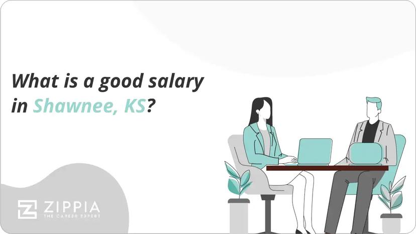 What is a good salary in Shawnee, KS?