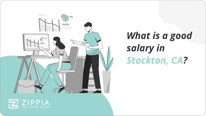 What is a good salary in Stockton, CA?