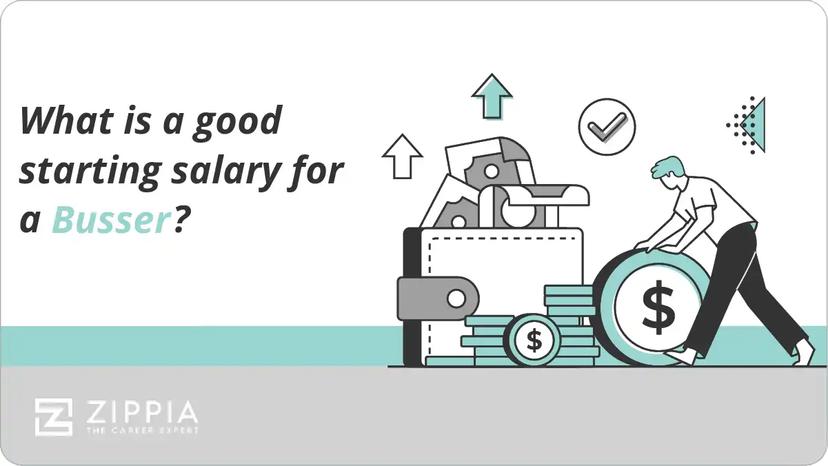 What is a good starting salary for a Busser?