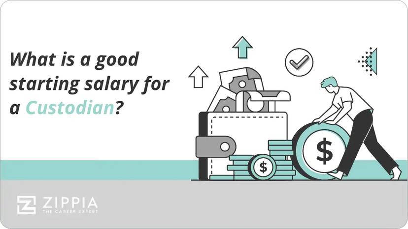 What is a good starting salary for a Custodian?