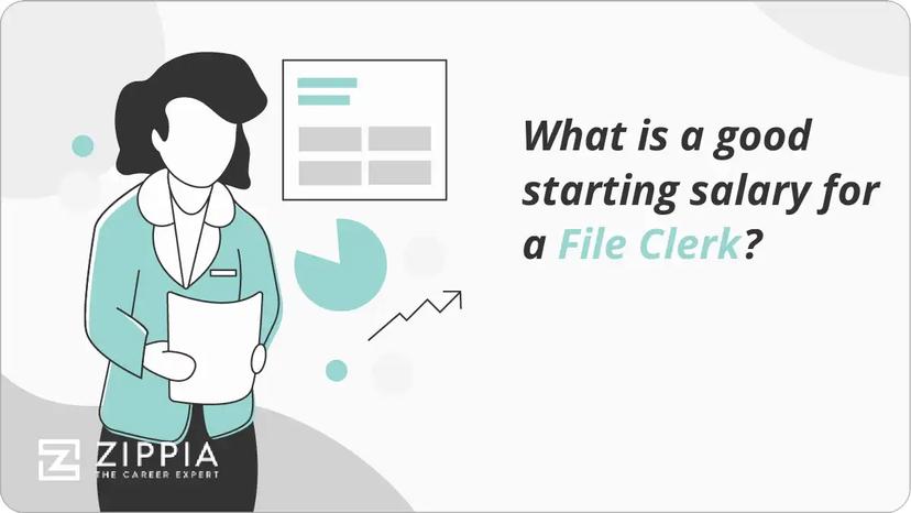 What is a good starting salary for a File Clerk?