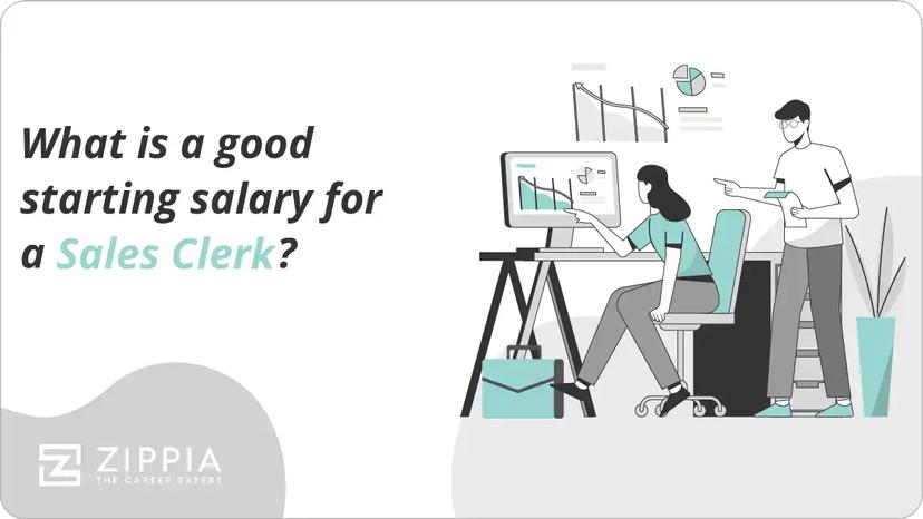 What is a good starting salary for a Sales Clerk?