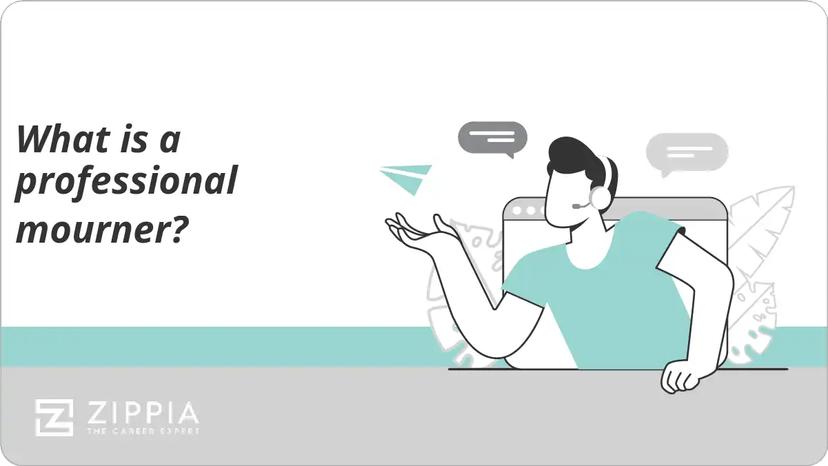 What is a professional mourner?
