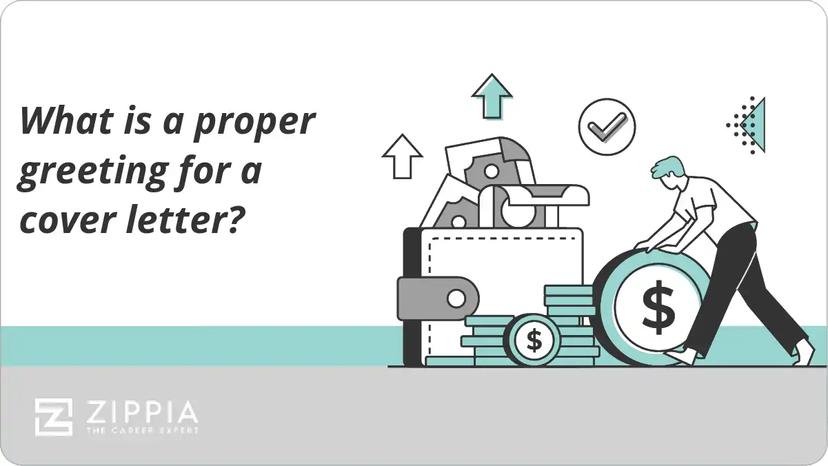What is a proper greeting for a cover letter?