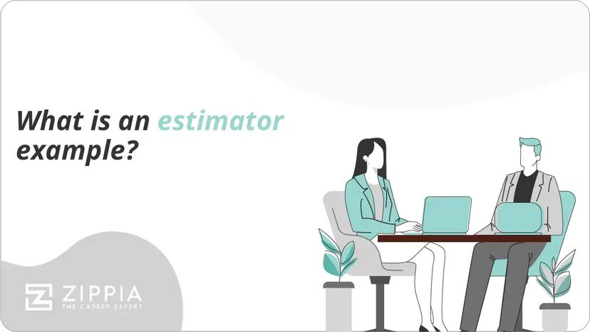 What is an estimator example?