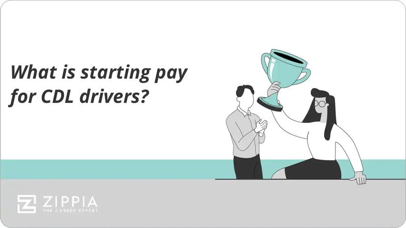 What is starting pay for CDL drivers?