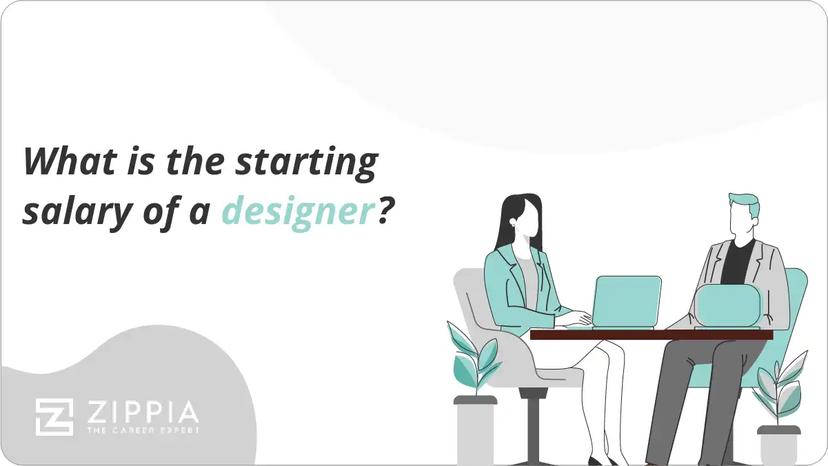 What is the starting salary of a designer?