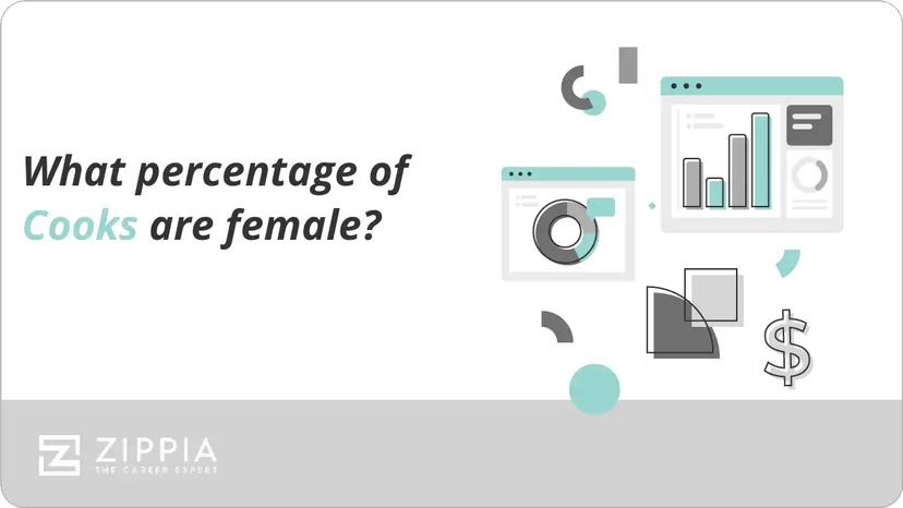 What percentage of Cooks are female?