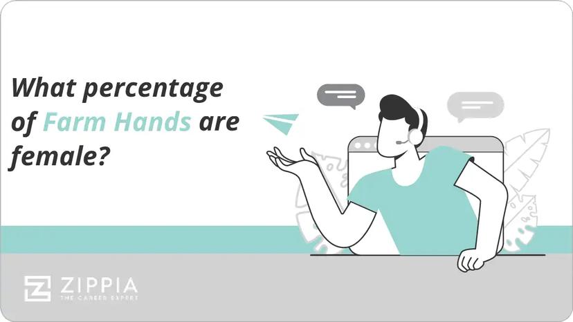 What percentage of Farm Hands are female?