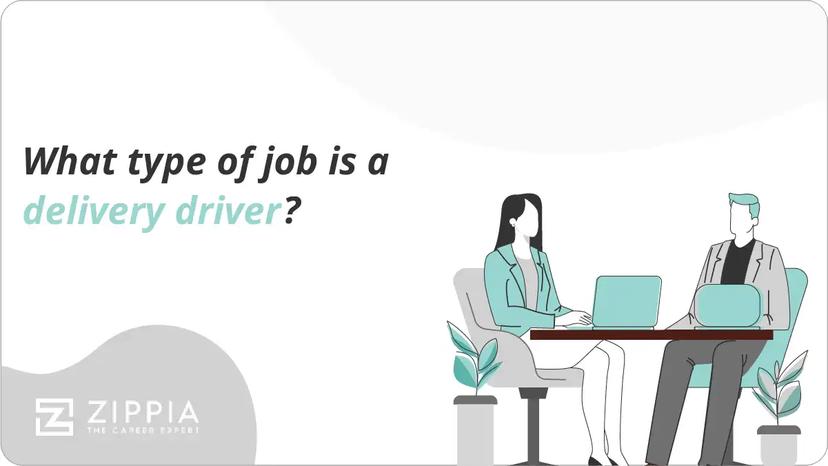 What type of job is a delivery driver?