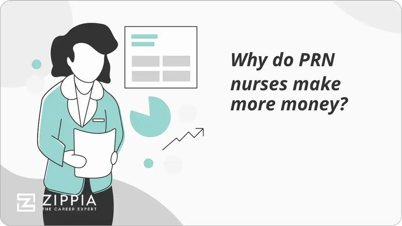 Why do PRN nurses make more money?