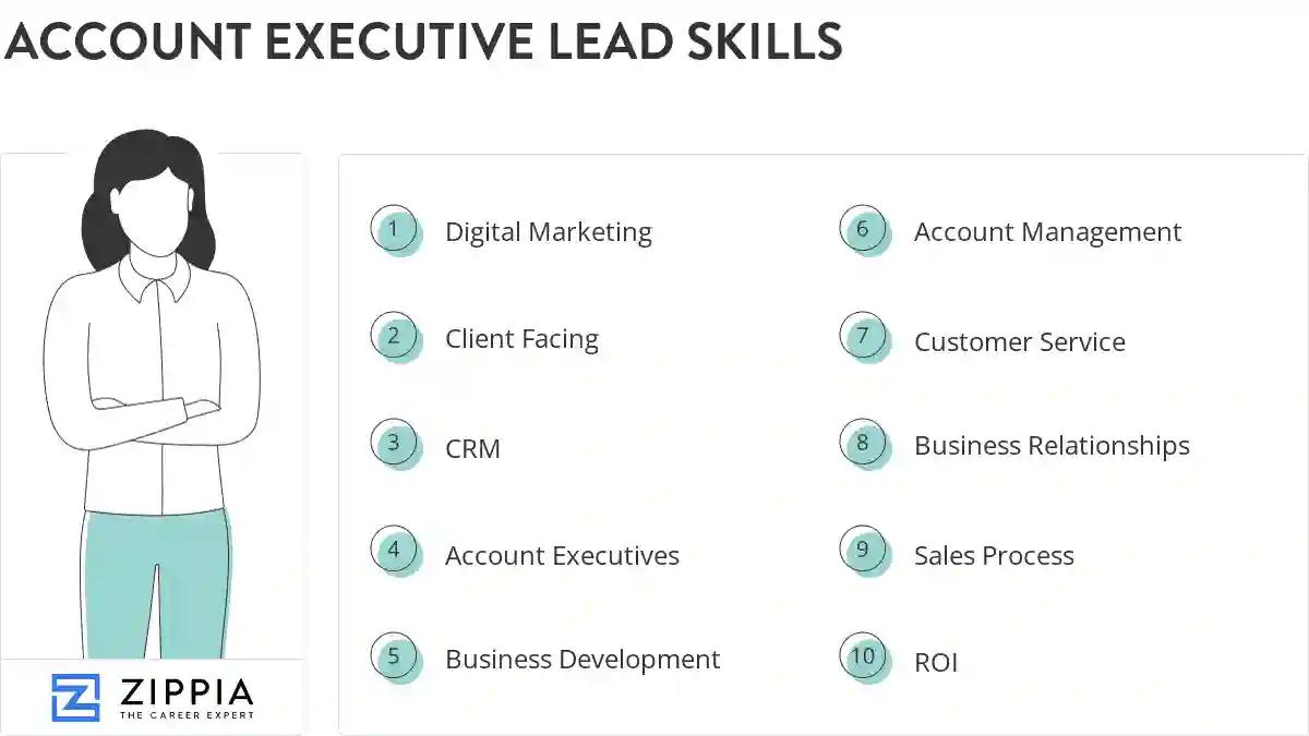 Account executive lead skills