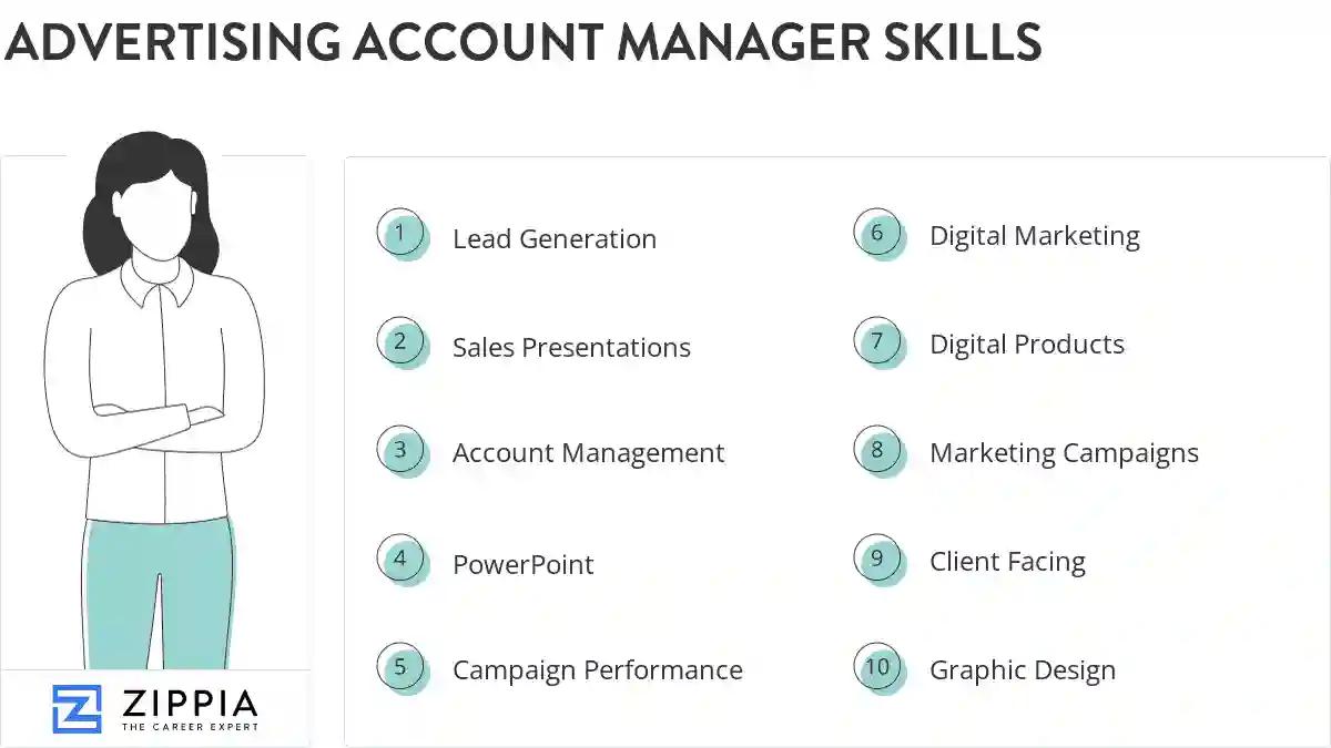 Advertising account manager skills