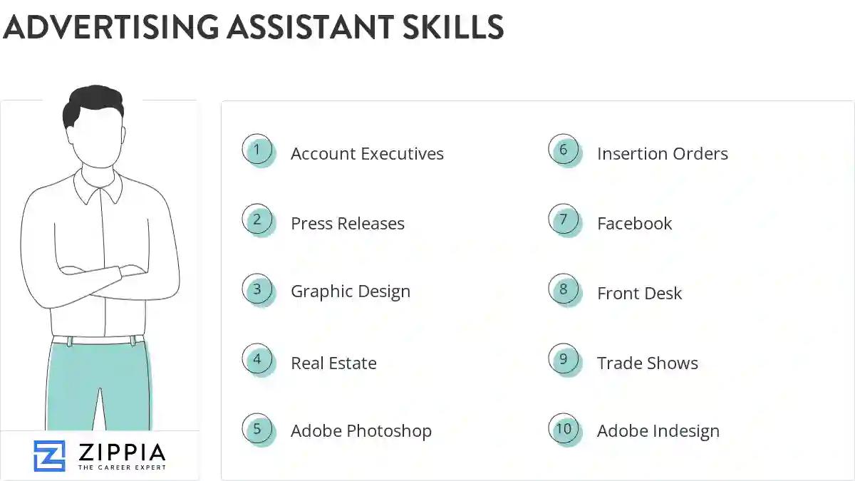 Advertising assistant skills