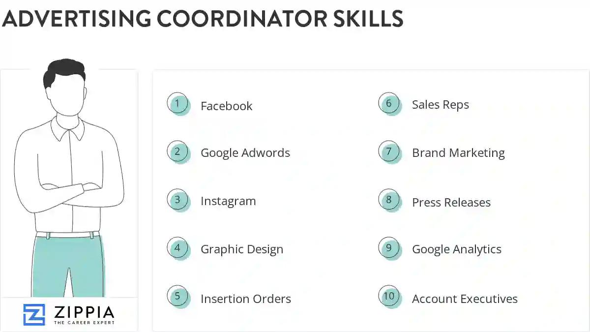 Advertising coordinator skills