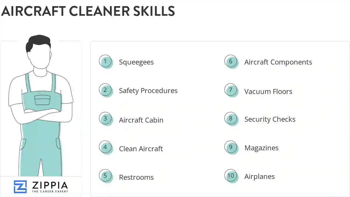 Aircraft cleaner skills