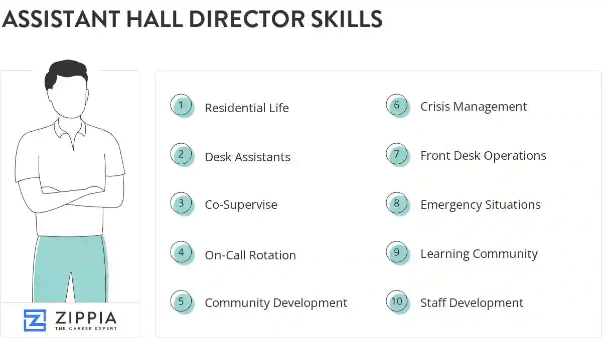 Assistant hall director skills