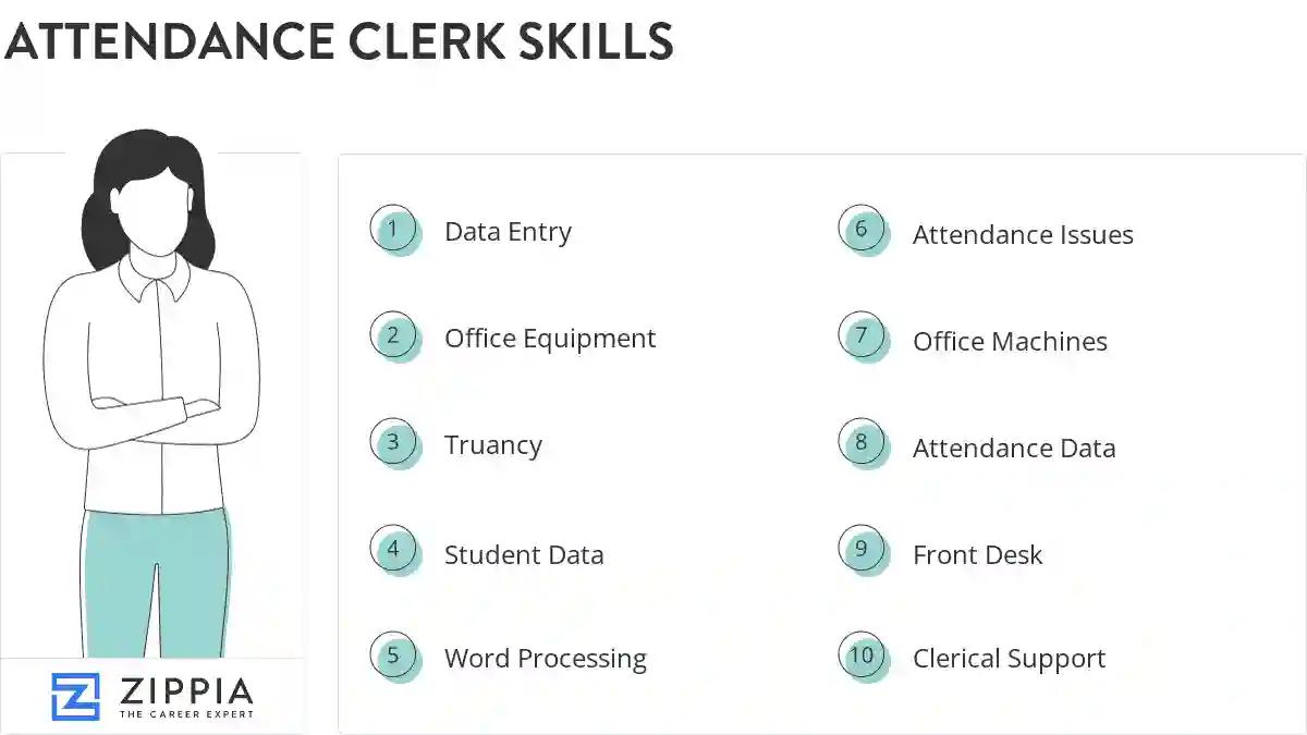Attendance clerk skills