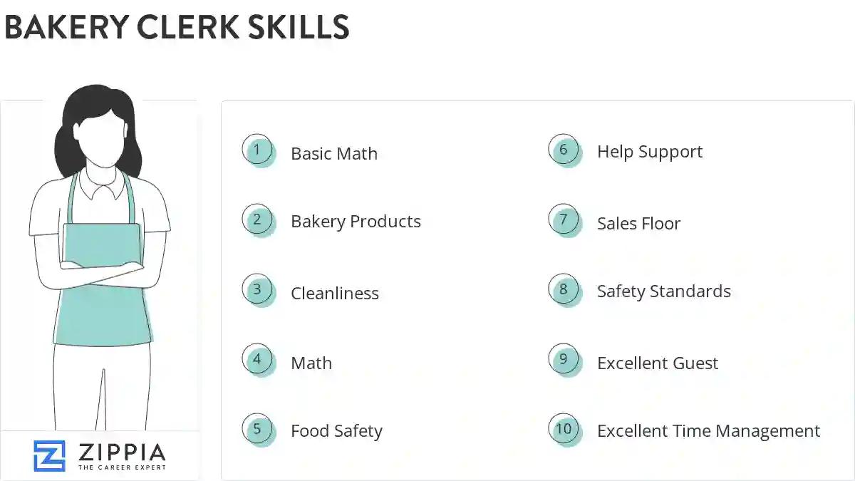 Bakery clerk skills
