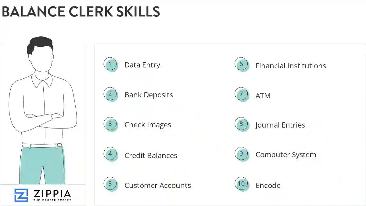 Balance clerk skills