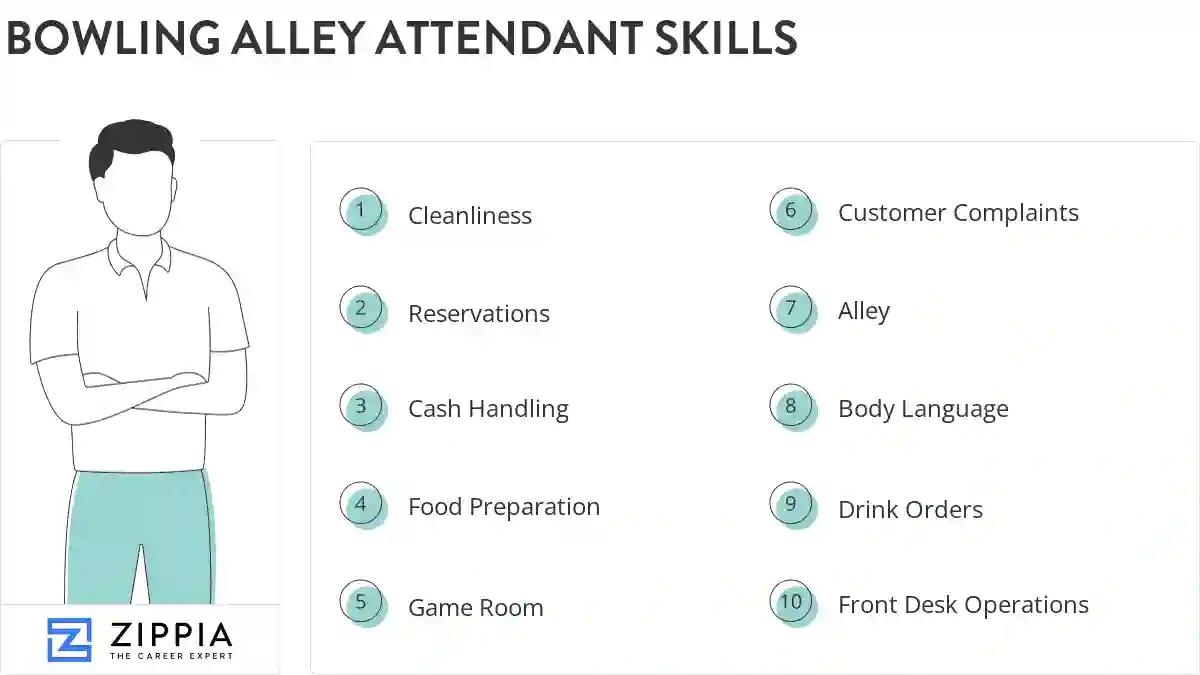 Bowling alley attendant skills