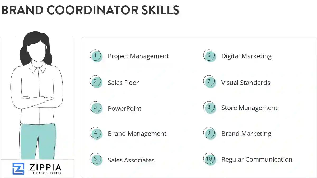 Brand coordinator skills