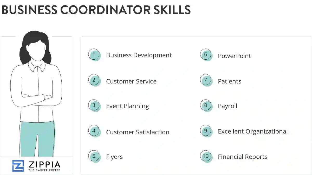 Business coordinator skills
